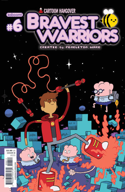 Cover for Bravest Warriors (Boom! Studios, 2012 series) #6 [Cover B by Nick Edwards]