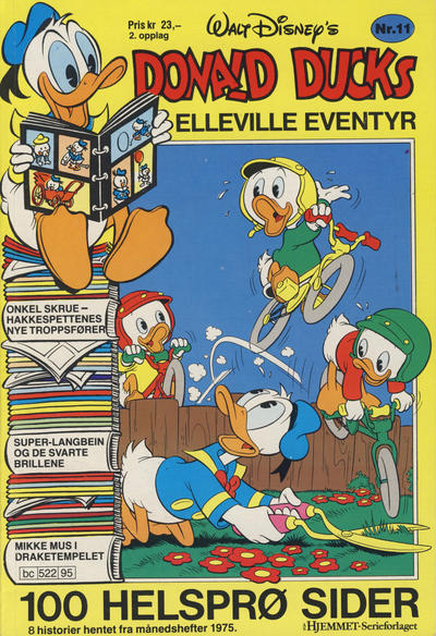 Cover for Donald Ducks Elleville Eventyr (Hjemmet / Egmont, 1986 series) #11 [Reutsendelse]