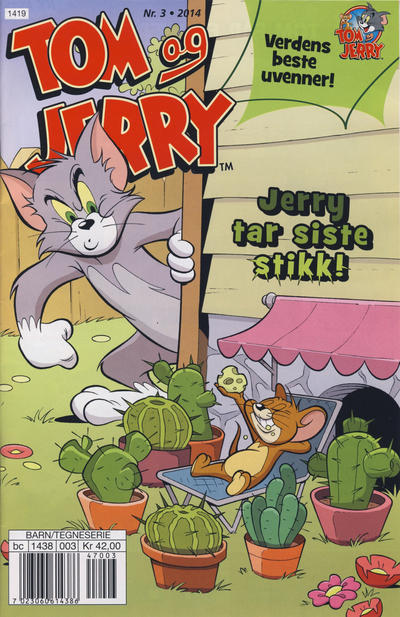 Cover for Tom og Jerry (Hjemmet / Egmont, 2010 series) #3/2014