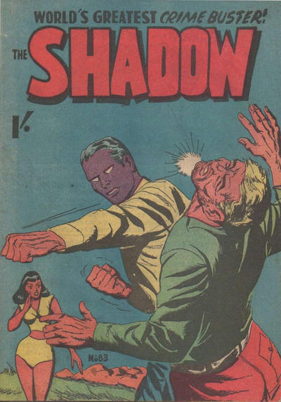 Cover for The Shadow (Frew Publications, 1952 series) #83