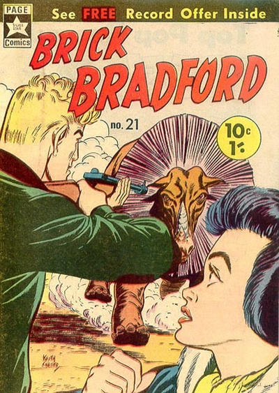 Cover for Brick Bradford (Yaffa / Page, 1964 series) #21