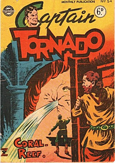 Cover for Captain Tornado (L. Miller & Son, 1952 series) #54