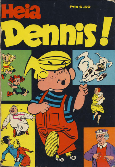 Cover for Heia Dennis! (Illustrerte Klassikere / Williams Forlag, 1967 series) 