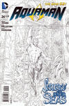 Cover Thumbnail for Aquaman (2011 series) #24 [Paul Pelletier Sketch Cover]