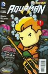 Cover Thumbnail for Aquaman (2011 series) #27 [Scribblenauts Unmasked Cover]