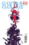 Cover Thumbnail for Elektra (2014 series) #1 [Skottie Young Marvel Babies Variant]