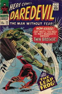 Cover Thumbnail for Daredevil (Marvel, 1964 series) #25 [British]