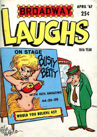 Cover Thumbnail for Broadway Laughs (Prize, 1950 series) #v8#11