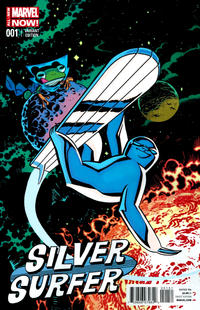 Cover Thumbnail for Silver Surfer (Marvel, 2014 series) #1 [Chris Samnee variant]