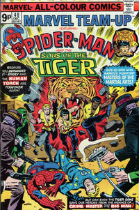 Cover for Marvel Team-Up (Marvel, 1972 series) #40 [British]