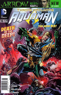 Cover Thumbnail for Aquaman (DC, 2011 series) #16 [Newsstand]