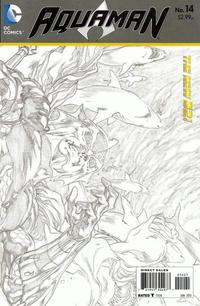 Cover Thumbnail for Aquaman (DC, 2011 series) #14 [Ivan Reis Wraparound Sketch Cover]