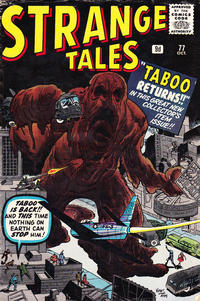 Cover Thumbnail for Strange Tales (Marvel, 1951 series) #77 [British]