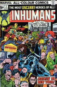 Cover Thumbnail for The Inhumans (Marvel, 1975 series) #3 [British]