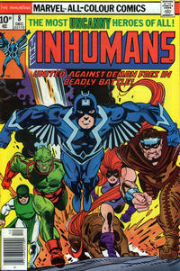 Cover Thumbnail for The Inhumans (Marvel, 1975 series) #8 [British]