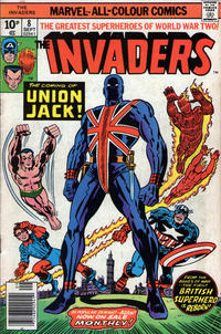Cover Thumbnail for The Invaders (Marvel, 1975 series) #8 [British]
