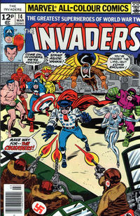 Cover for The Invaders (Marvel, 1975 series) #14 [British]