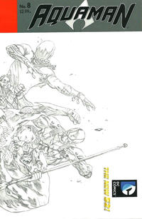 Cover Thumbnail for Aquaman (DC, 2011 series) #8 [Ivan Reis Wraparound Sketch Cover]