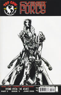 Cover Thumbnail for Cyberforce (Image, 2006 series) #3 [B&W Sketch Cover]