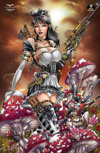 Cover Thumbnail for Grimm Fairy Tales Presents Wonderland (Zenescope Entertainment, 2012 series) #4 [Wizard World Austin Exclusive Variant by Jamie Tyndell]