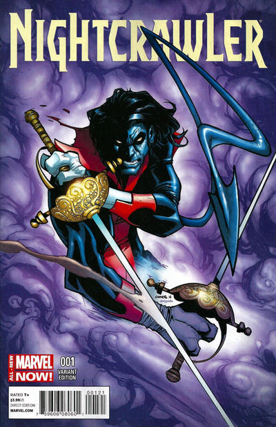 Cover for Nightcrawler (Marvel, 2014 series) #1 [Humberto Ramos Variant]