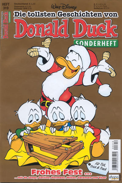 Cover for Die tollsten Geschichten von Donald Duck (Egmont Ehapa, 1965 series) #319