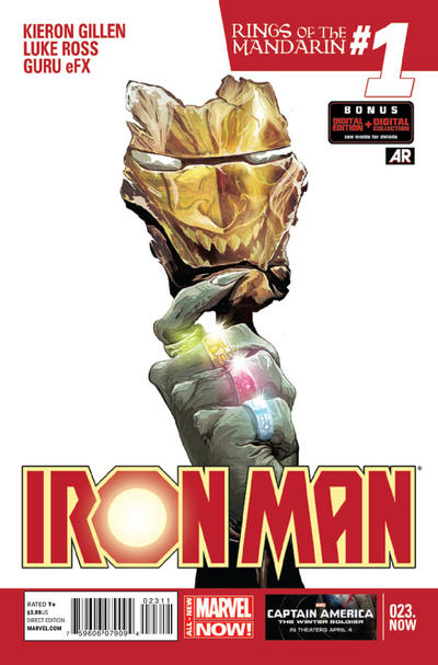 Cover for Iron Man (Marvel, 2013 series) #23.NOW