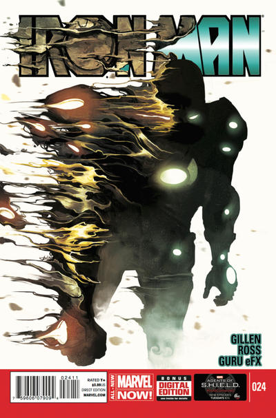 Cover for Iron Man (Marvel, 2013 series) #24