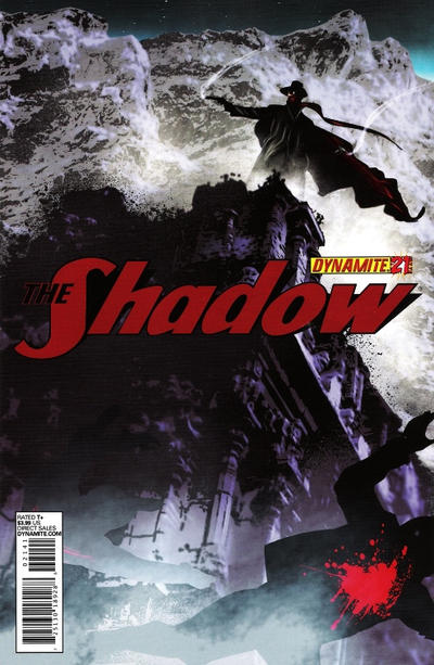 Cover for The Shadow (Dynamite Entertainment, 2012 series) #21 [Exclusive Subscription Cover]