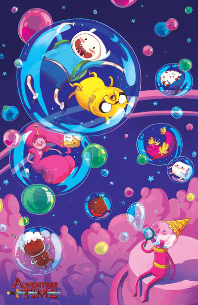 Cover for Adventure Time (Boom! Studios, 2012 series) #27 [Cover D - Chrystin Garland]