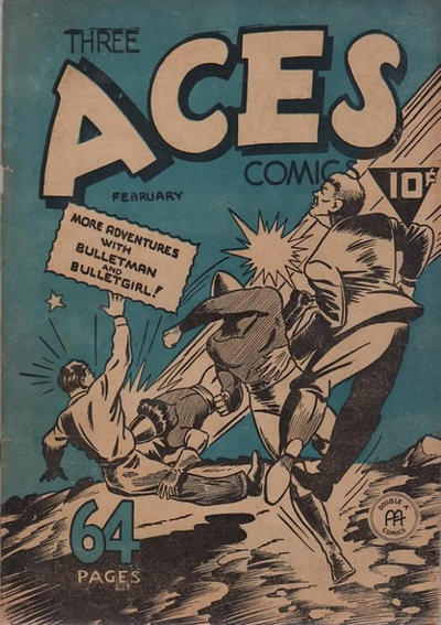 Cover for Three Aces Comics (Anglo-American Publishing Company Limited, 1941 series) #v2#1