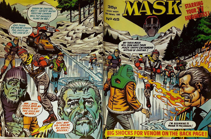 Cover for MASK (IPC, 1986 series) #45