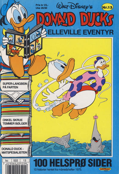 Cover for Donald Ducks Elleville Eventyr (Hjemmet / Egmont, 1986 series) #13