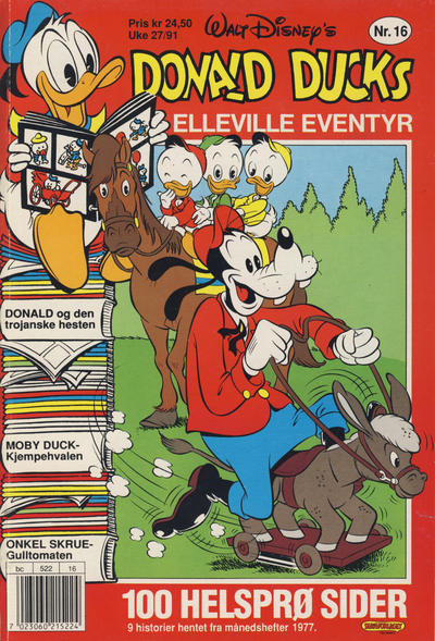 Cover for Donald Ducks Elleville Eventyr (Hjemmet / Egmont, 1986 series) #16