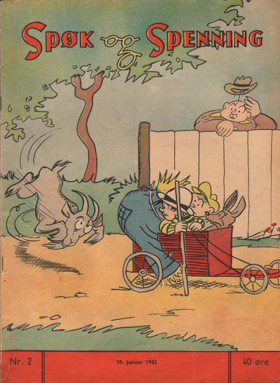 Cover for Spøk og Spenning (Magasinet For Alle, 1941 series) #2/1942