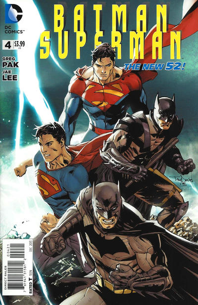 Cover for Batman / Superman (DC, 2013 series) #4 [Tony S. Daniel Cover]