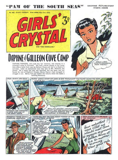 Cover for Girls' Crystal (Amalgamated Press, 1953 series) #980