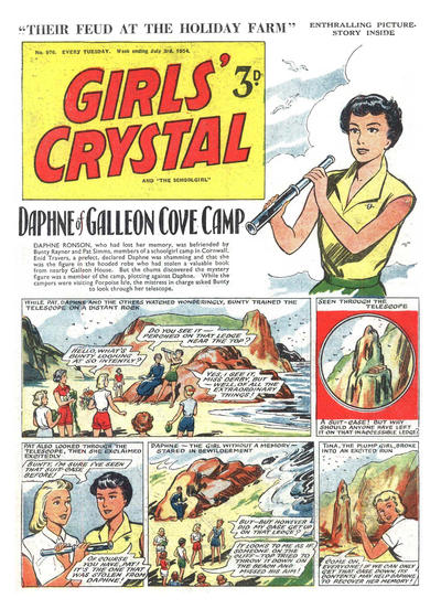 Cover for Girls' Crystal (Amalgamated Press, 1953 series) #976