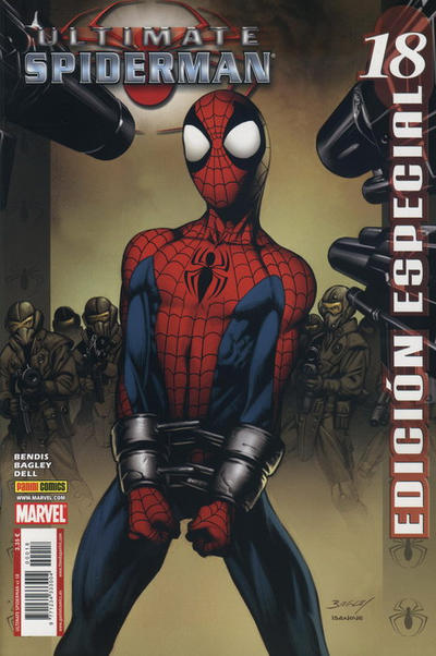 Cover for Ultimate Spiderman (Panini España, 2006 series) #18 [Edición Especial]