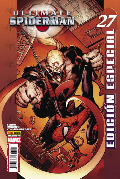 Cover for Ultimate Spiderman (Panini España, 2006 series) #27 [Edición Especial]