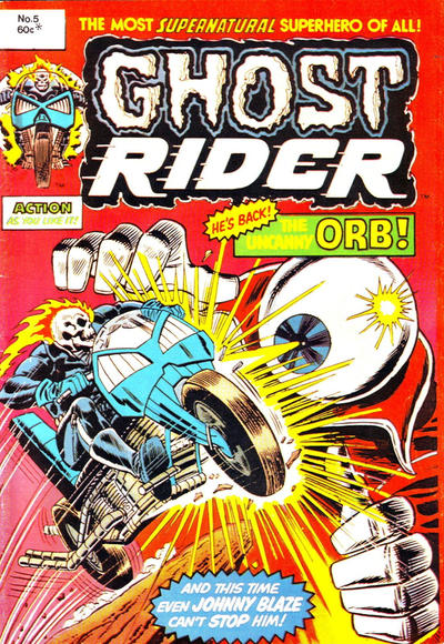 Cover for Ghost Rider (Yaffa / Page, 1977 series) #5