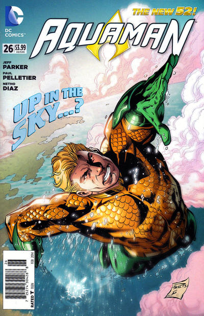 Cover for Aquaman (DC, 2011 series) #26 [Newsstand]