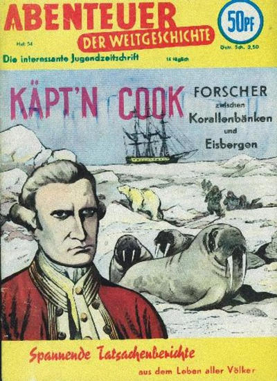 Cover for Abenteuer der Weltgeschichte (Lehning, 1953 series) #54
