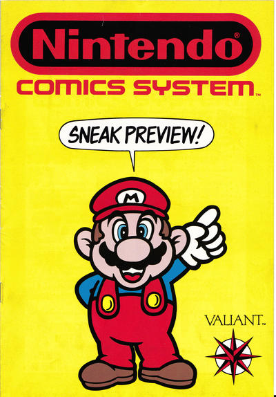 Cover for Nintendo Comics System Sneak Preview (Acclaim / Valiant, 1990 series) 