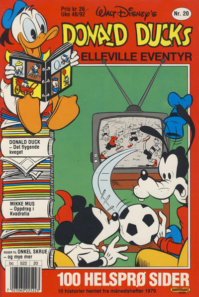 Cover for Donald Ducks Elleville Eventyr (Hjemmet / Egmont, 1986 series) #20