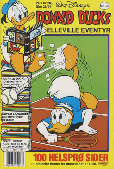 Cover for Donald Ducks Elleville Eventyr (Hjemmet / Egmont, 1986 series) #25