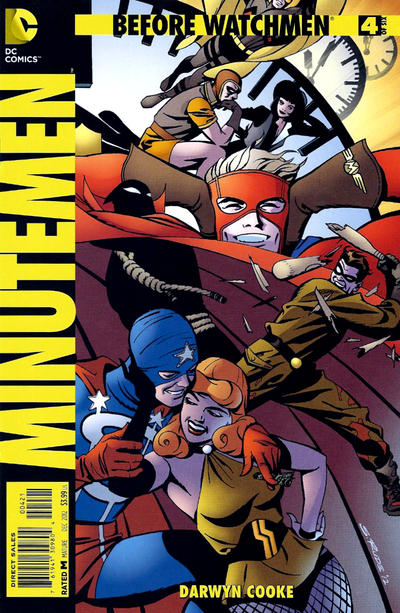 Cover for Before Watchmen: Minutemen (DC, 2012 series) #4 [Steve Rude Cover]