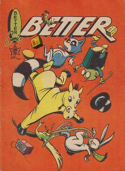 Cover for Better Comics (Maple Leaf Publishing, 1941 series) #37