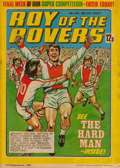 Cover for Roy of the Rovers (IPC, 1976 series) #26 April 1980 [185]