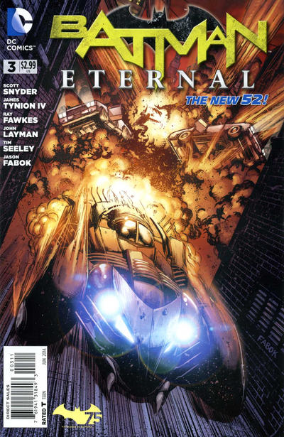 Cover for Batman Eternal (DC, 2014 series) #3
